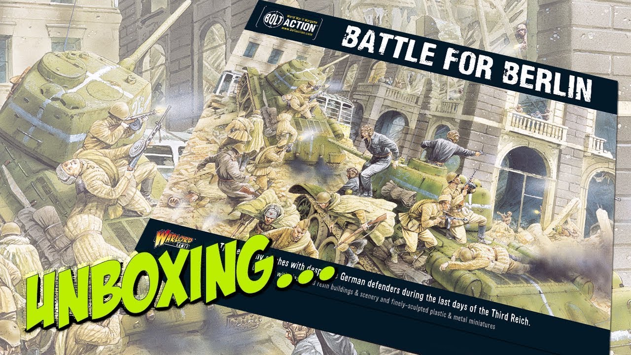 Battle For Berlin | Warlord Games UnBoxing