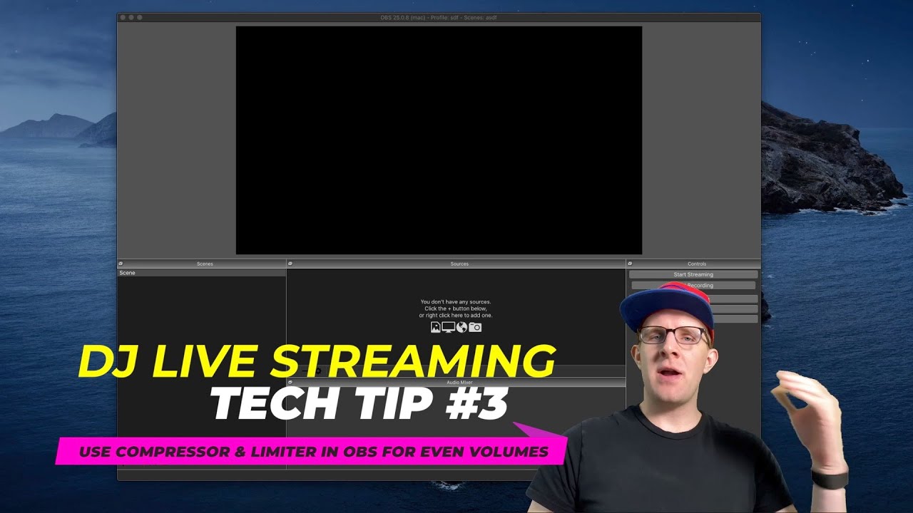 DJ Live Stream Tip #3: OBS Compressor/Limiter for Consistent Audio