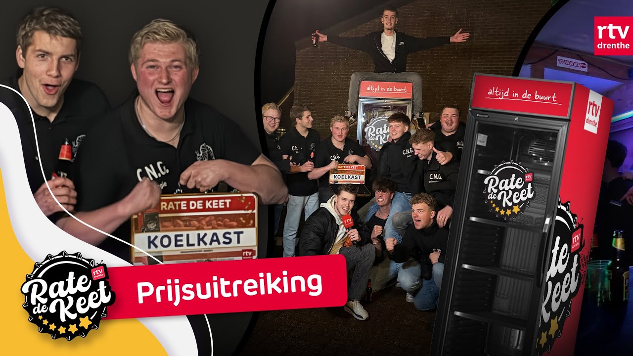 Clubje Nooit Genoeg wint WAANZINNIGE prijs! | Rate de Keet