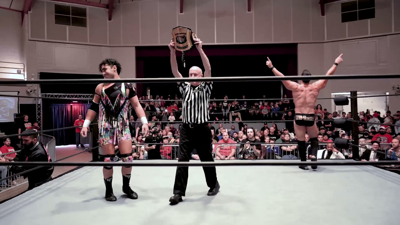 Kal Herro vs Mr.Pec-TacularJessie Godderz  OVW National Heavyweight Title Match  GLCW Blizzard Brawl