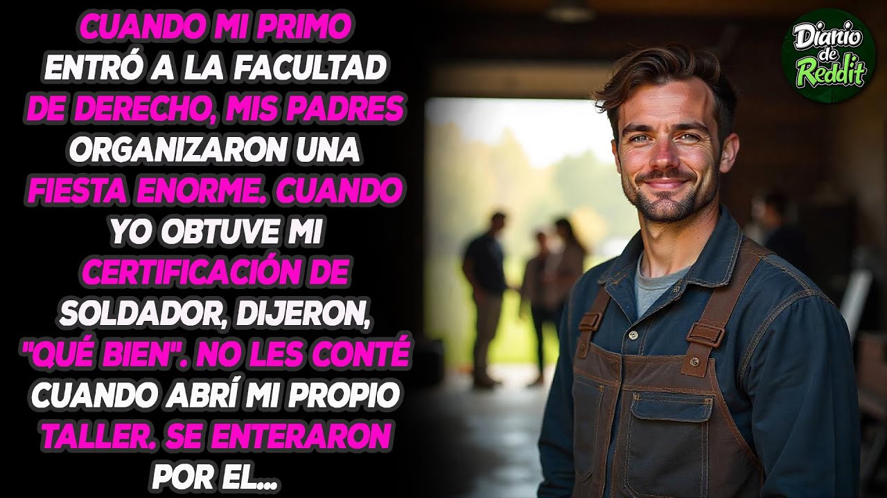 Mis padres ignoraron mi certificación de soldadura, hasta que vieron mi negocio en el periódico