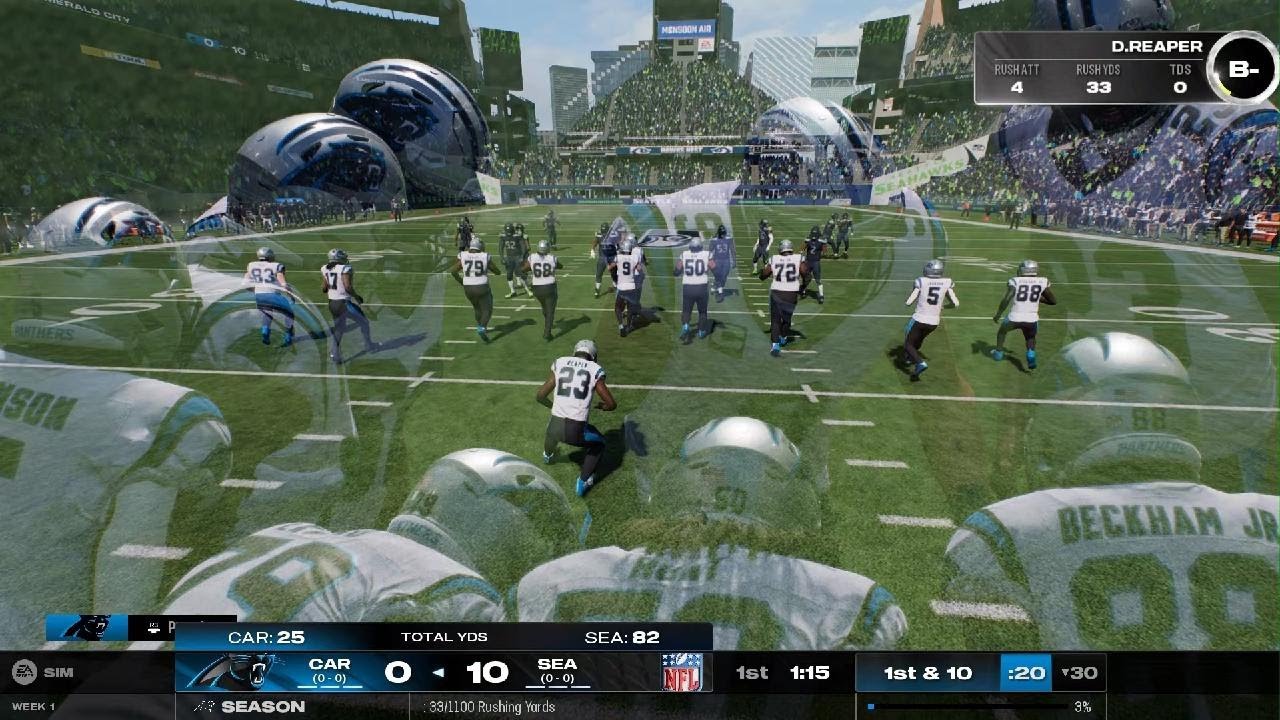 Madden NFL 25_my career week 1 against seahawks