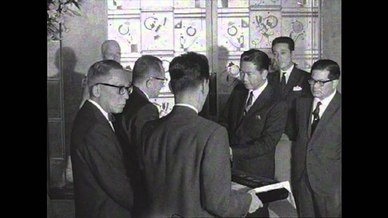President Ferdinand E. Marcos with Ryotaru Azuma