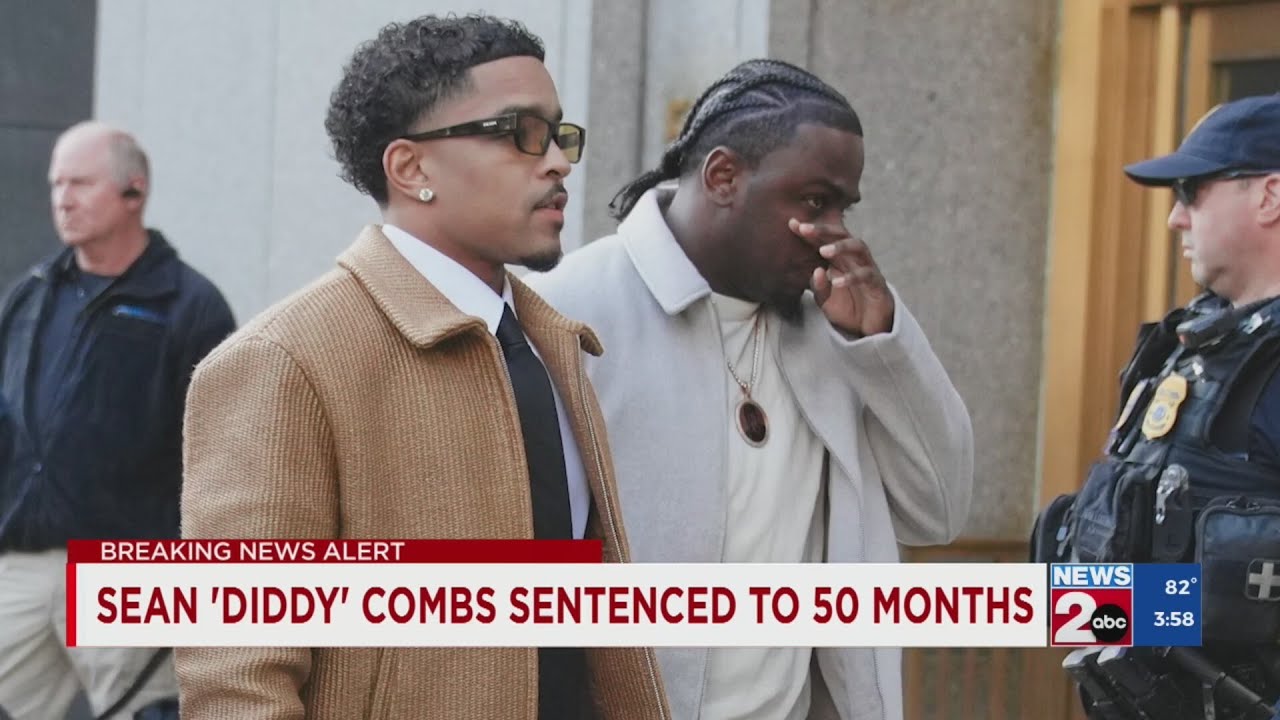 Diddy sentenced to more than 4 years behind bars