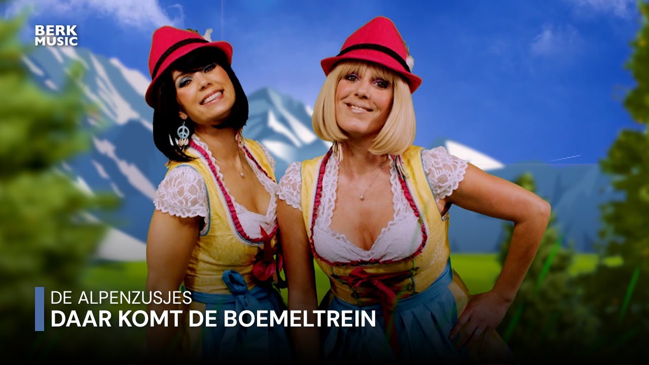De Alpenzusjes - Daar Komt De Boemeltrein (Officiële Videoclip)