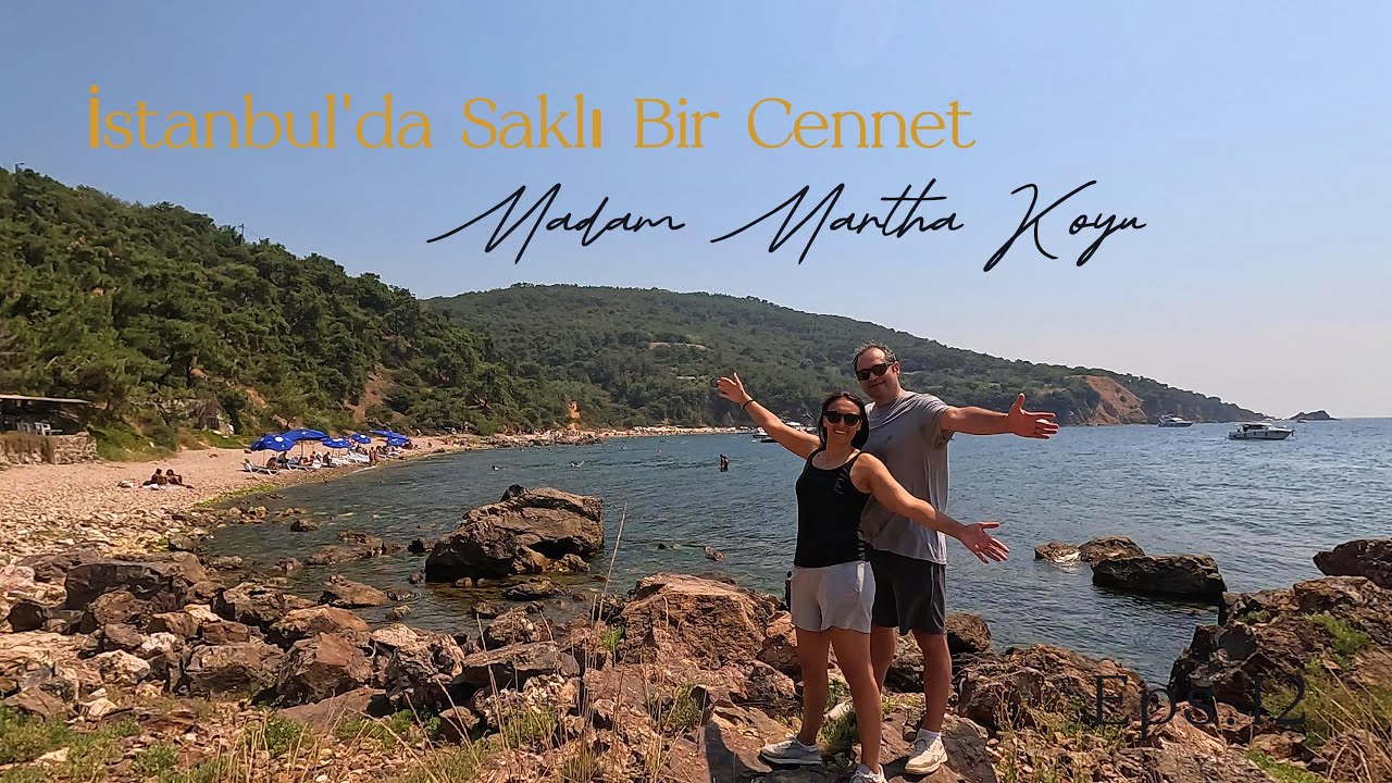 İSTANBUL' DAKİ  EN POPÜLER KOYDA KAMP YAPTIK / MADAM MARTHA KOYU / BURGAZADA