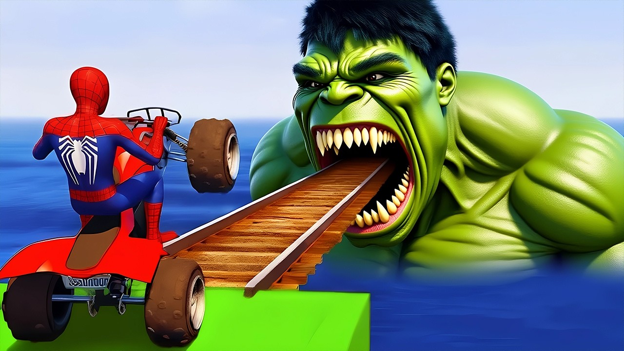 الرجل العنكبوت انقاذ باتمان Spider-Man Rescue batman vs iron man vs venom funny Game GTA 5 superhero