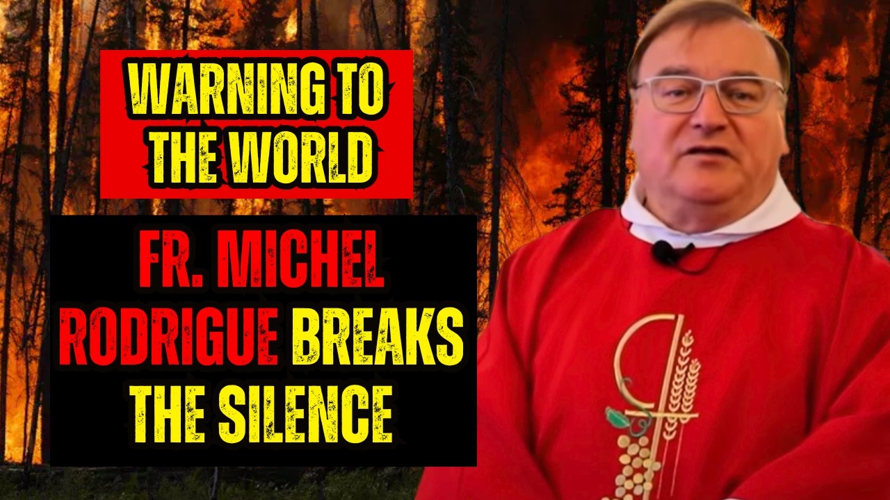OUR LADY MESSAGE TO FR. MICHEL RODRIGUE: PEACE THREATENED, URGENT MESSAGE FROM MEDJUGORJE
