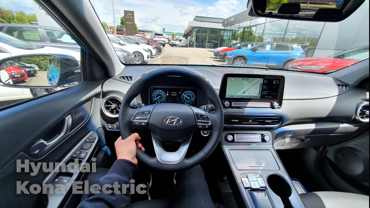 New Hyundai Kona Facelift Electric 2021 Test Drive Review POV