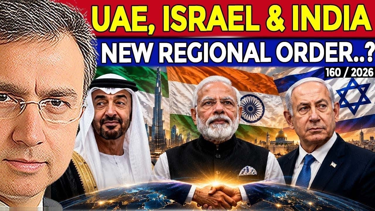 UAE with Isreal & India: New Regional Order? THREAT  to Saudi Arabia, Pakistan & Turkey? 