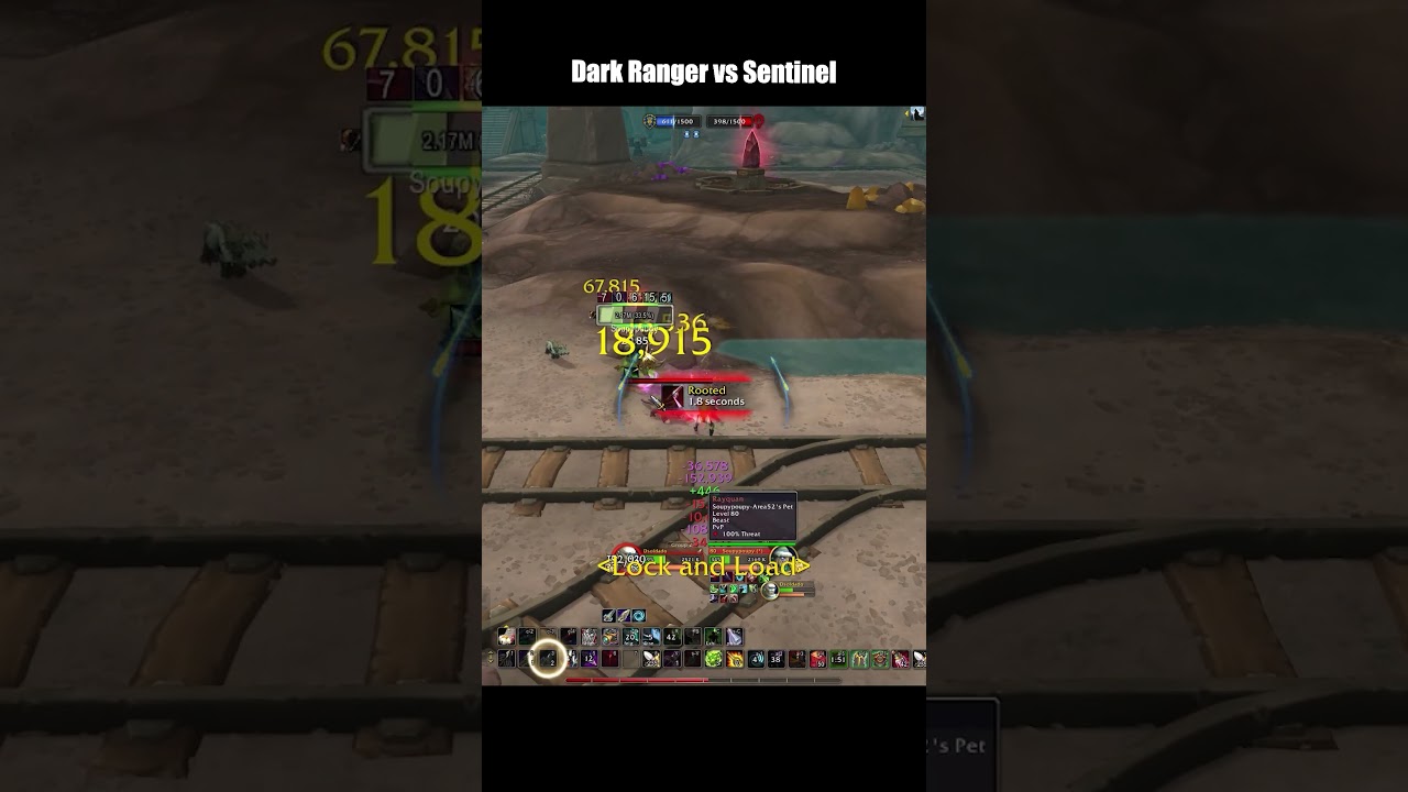 Dark Ranger vs Sentinel 
