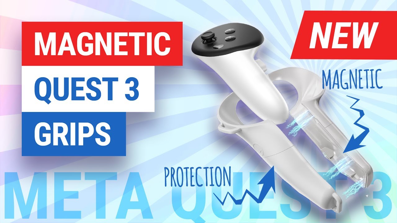 Magnetic Protective Controller Grips for Meta Quest 3 from X-SuperHome