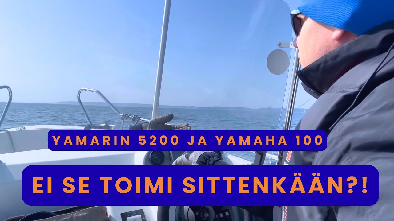 Vihdoin hanaa!? I Kiihdytysongelma I Testataan Yamarin ja Yamaha 100 useiden korjausten jälkeen I