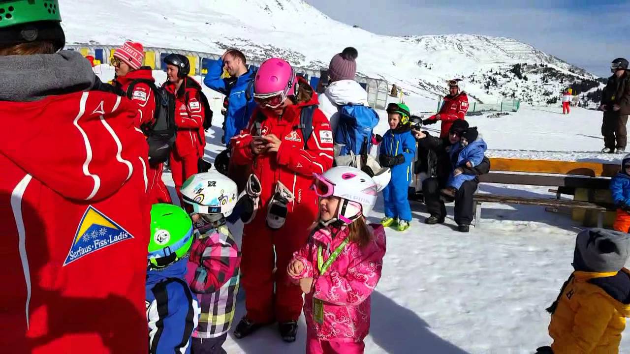 2016 Serfaus Winter - Super Murmli - Skischule - Kinderschneealm - Komperdell