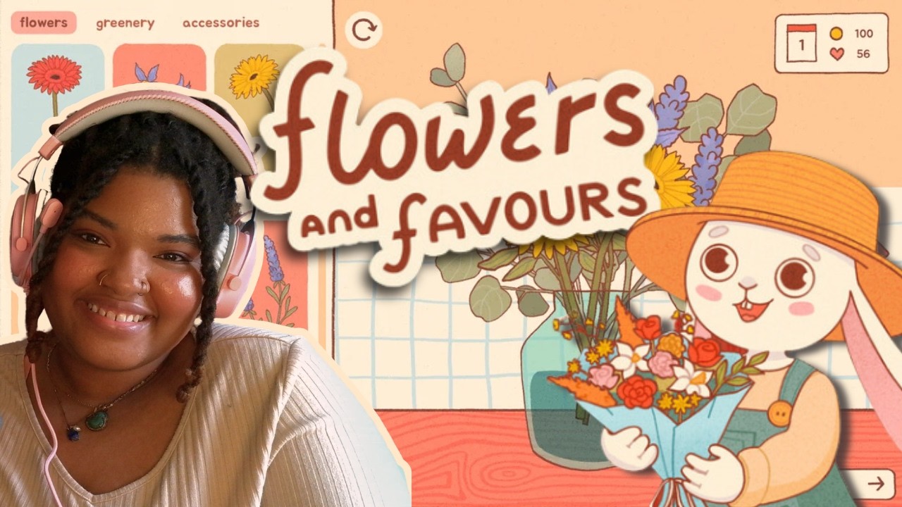 Flowers and Favours Demo Playthrough💐🌼