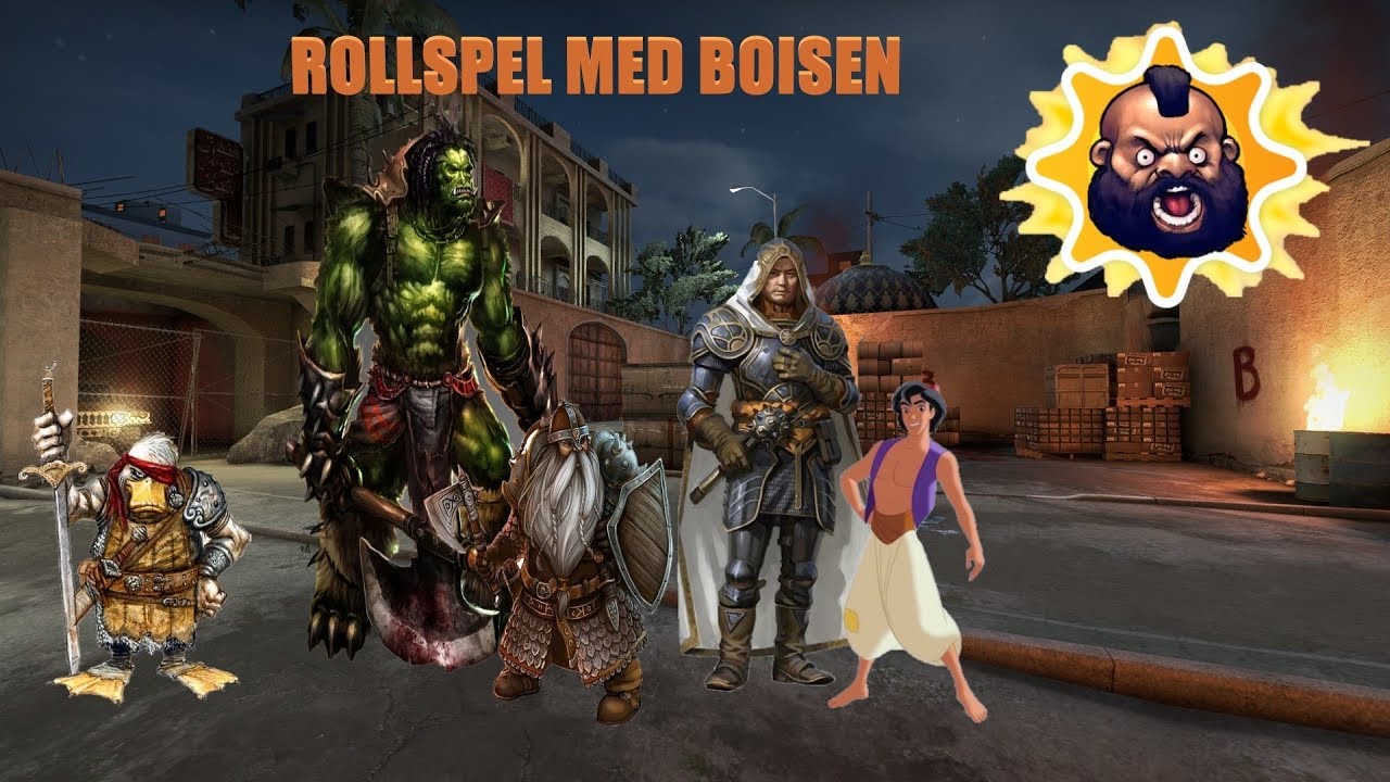 ROLLSPEL MED BOISEN