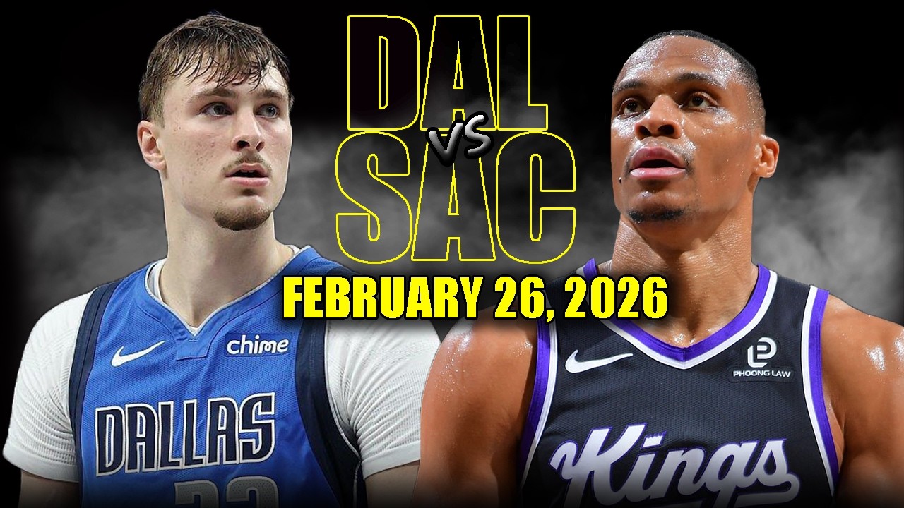 Dallas Mavericks vs Sacramento Kings Full Game Highlights &ndash; February 26, 2026 | NBA Season