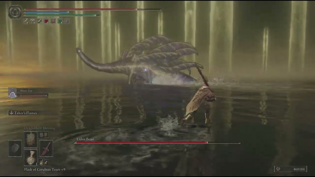 ELDEN RING Radagon and Elden Beast w. summon 1st try gained 5 levels