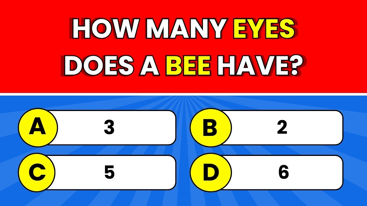 Can You Answer #35? 95% Get This WRONG! Ultimate 50 Question Quiz Challenge 2026! 🐝🧠