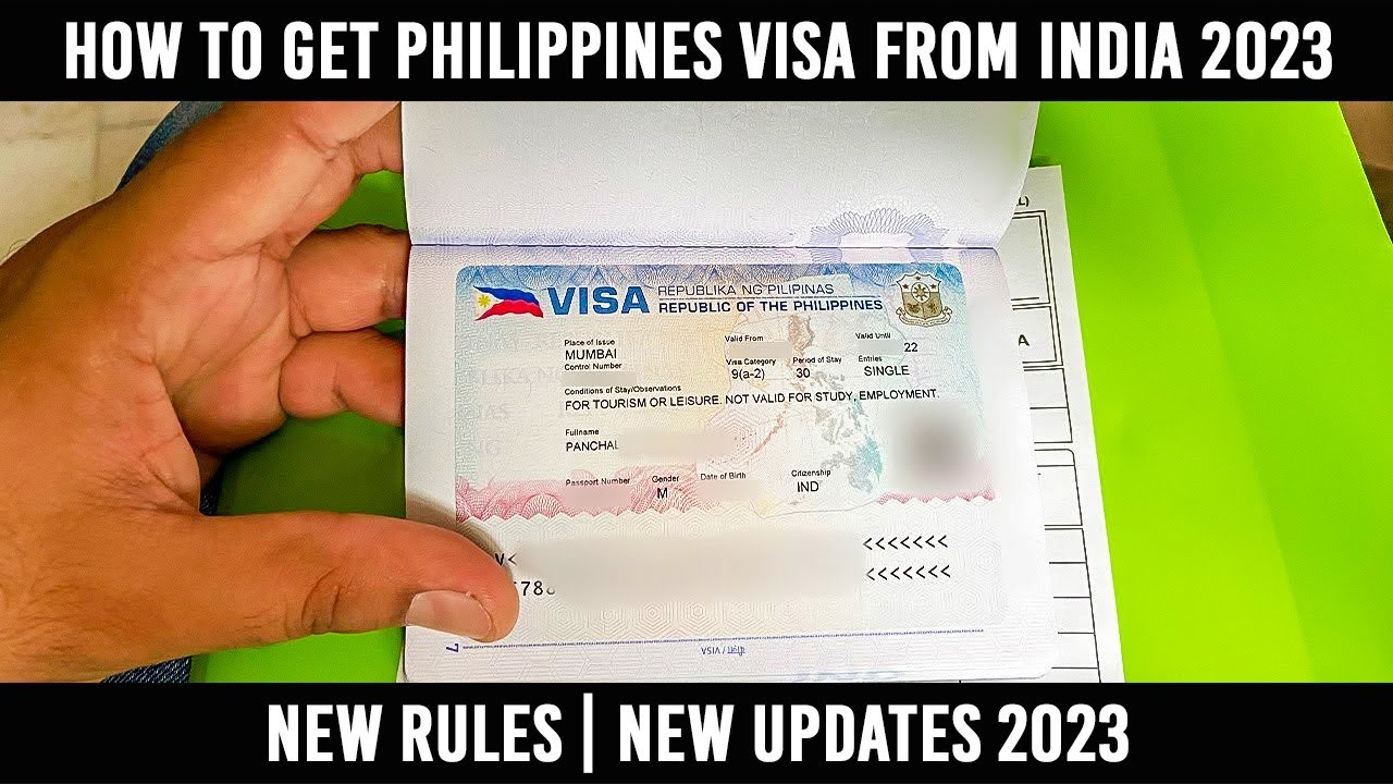 How to Get Philippines Visa From India 2023 | Easy Way
