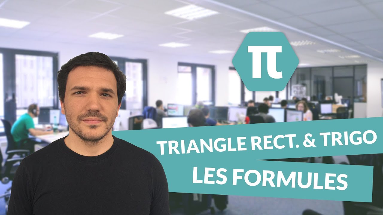 Triangle rectangle et trigonom&eacute;trie: Les formules &ndash; Math&eacute;matiques - 3&egrave;me