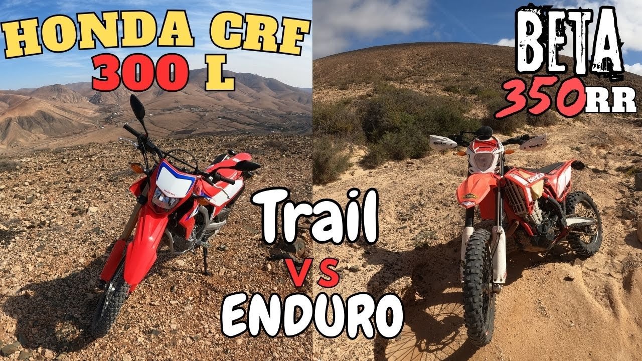HONDA CRF 300 L VS BETA 350 RR | ¿TRAIL o ENDURO? 3️⃣ | TRAMO SECUNDARIO y SUBIDA