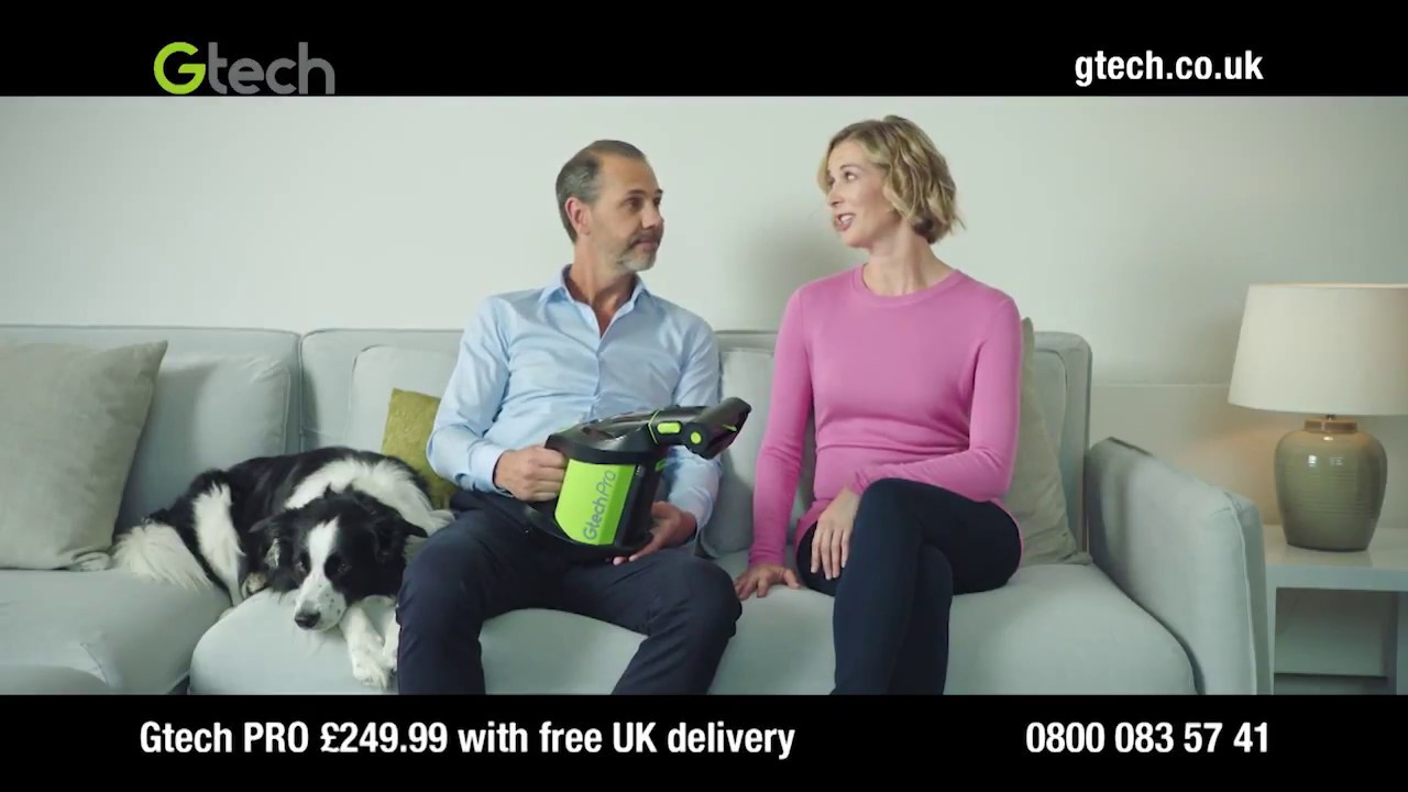 Gtech Pro cordless bagged vacuum cleaner | Advert 60 seconds