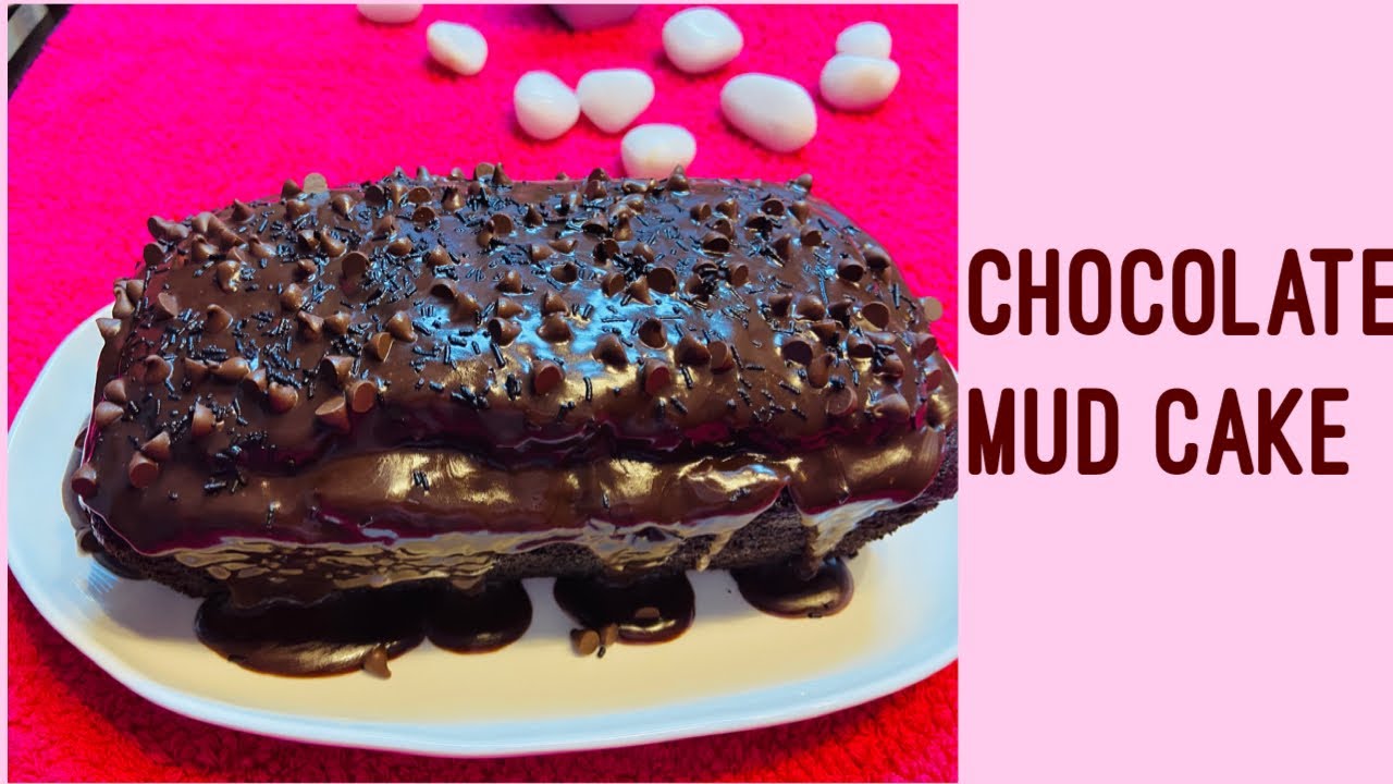 CHOCOLATE MUD CAKE. BY COOKING MOM