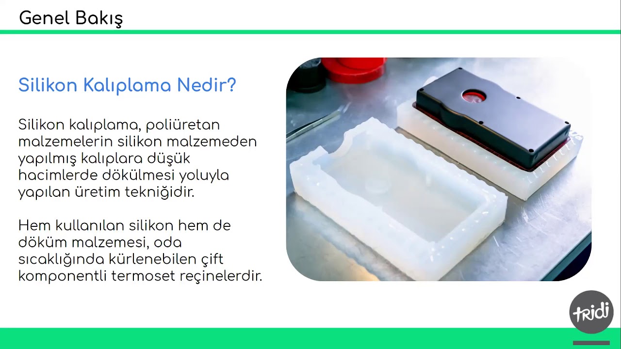 Silikon Kalıplama ile Prototipleme ve Ön Seri Üretimi