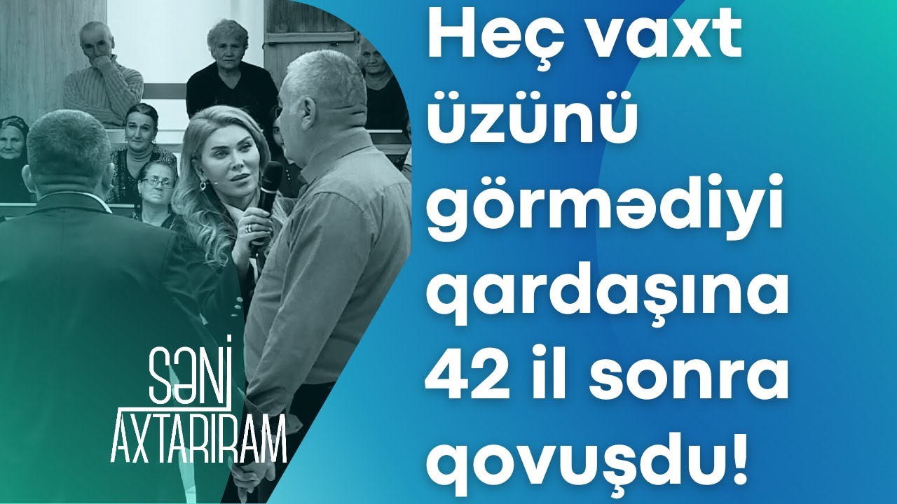 42 il sonra qardaşına qovuşdu!