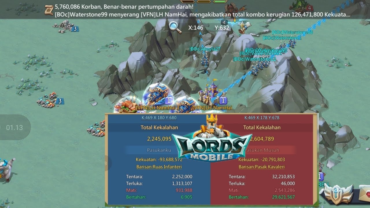 Vietnam Raja nya Rally Trap?😱😱😱 Saya kasih paham nih 🔥🔥🔥  #lordsmobile #f2p #BOc 