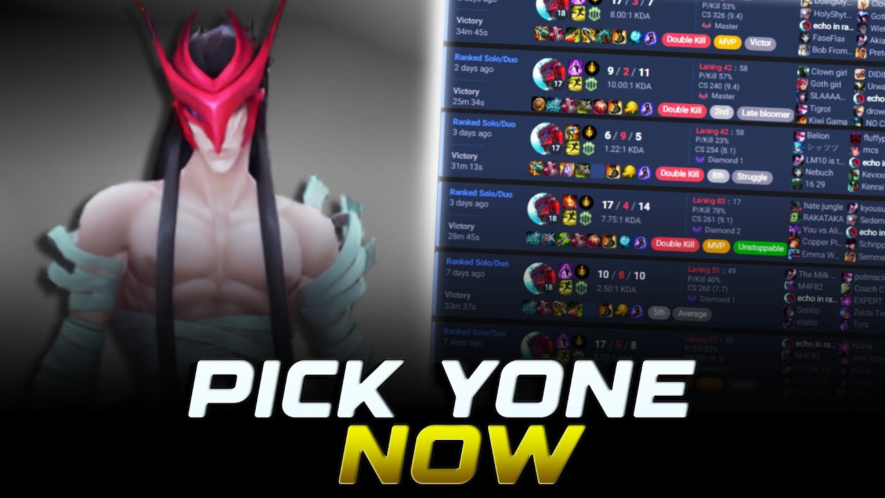 YONE IN SEASON 16 IS ACTUALLY BROKEN!
