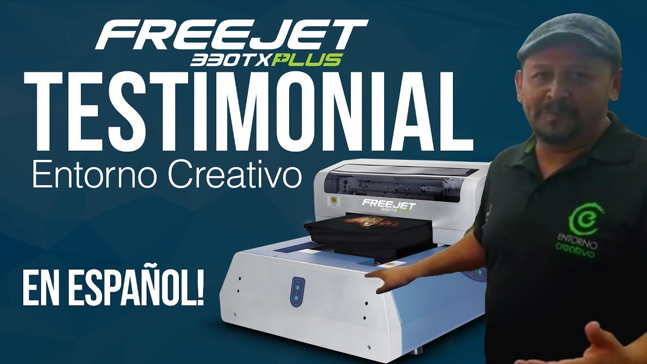 Testimonio de Entorno Creativo (en Español) - FreeJet 330TX Plus | Omniprint International