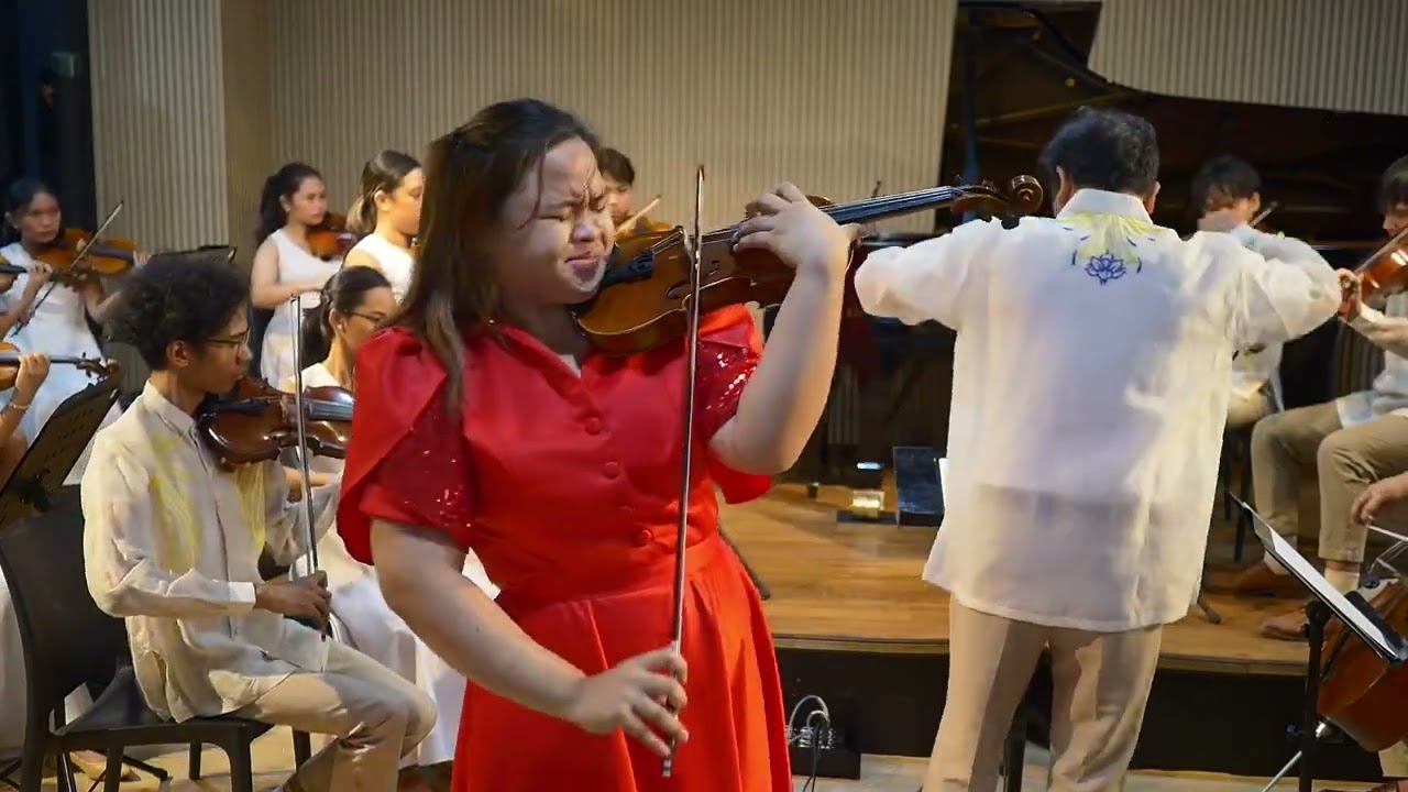 Wieniawski Violin Concerto no. 2 with Jeanne Marquez and MSJO