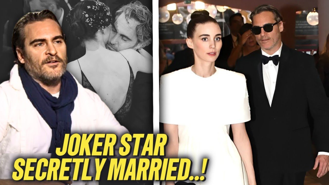 Joaquin Phoenix CONFIRMS Marriage With Rooney Mara As His ‘wife’