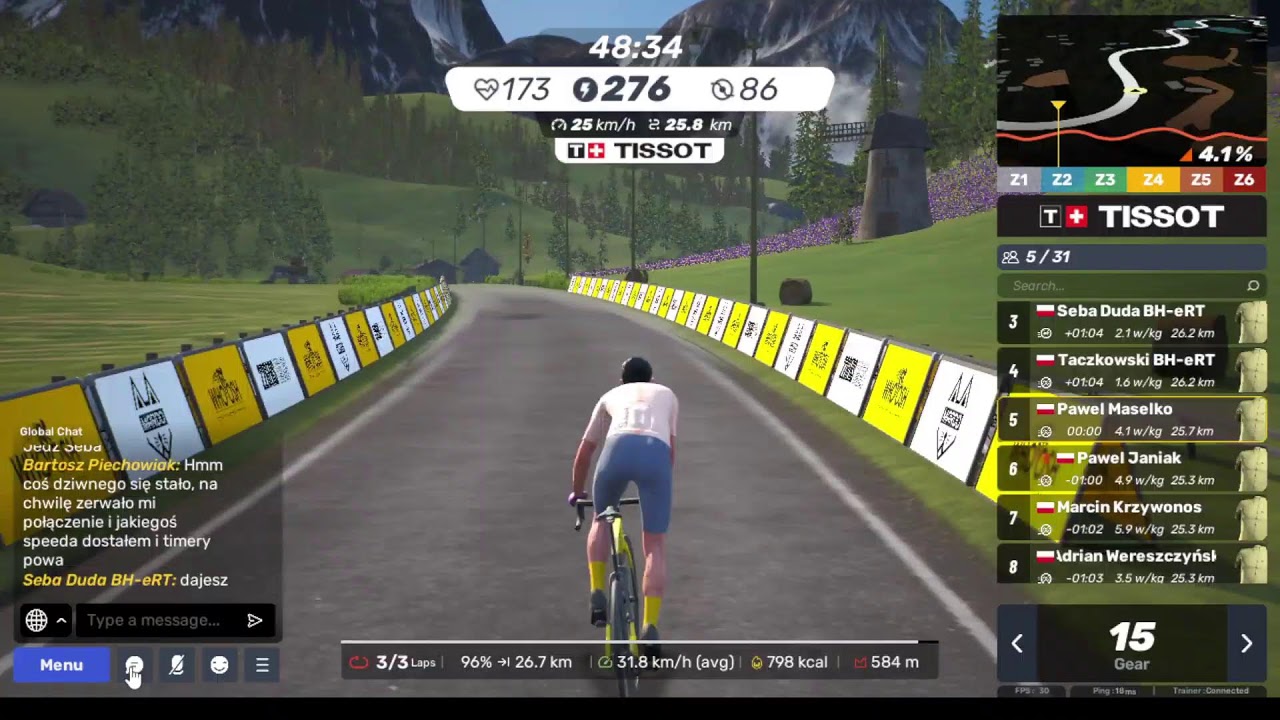 🔴 Live Racing MyWhoosh UI 4.0 Mid Week Race 2025  #eracing  #athlete #indoorcycling