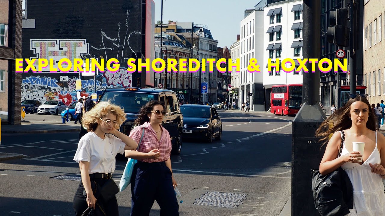 Exploring Shoreditch & Hoxton in London's East End (4K)