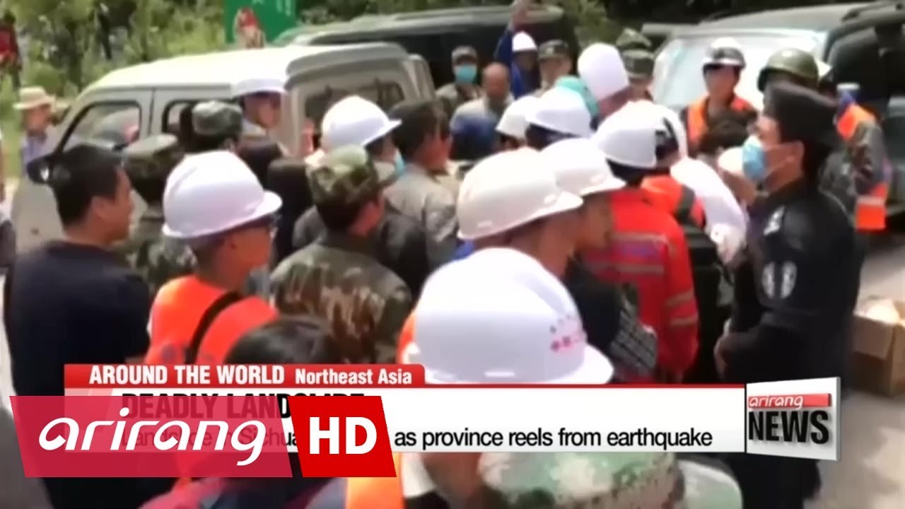 Landslide in China's Sichuan kills 23, as province reels from earthquake
