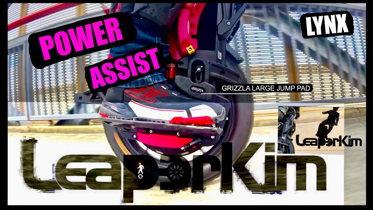 LYNX UPGRADED. First look @ POWER ASSIST MODE while rolling on one wheel for 50km with a broken arm