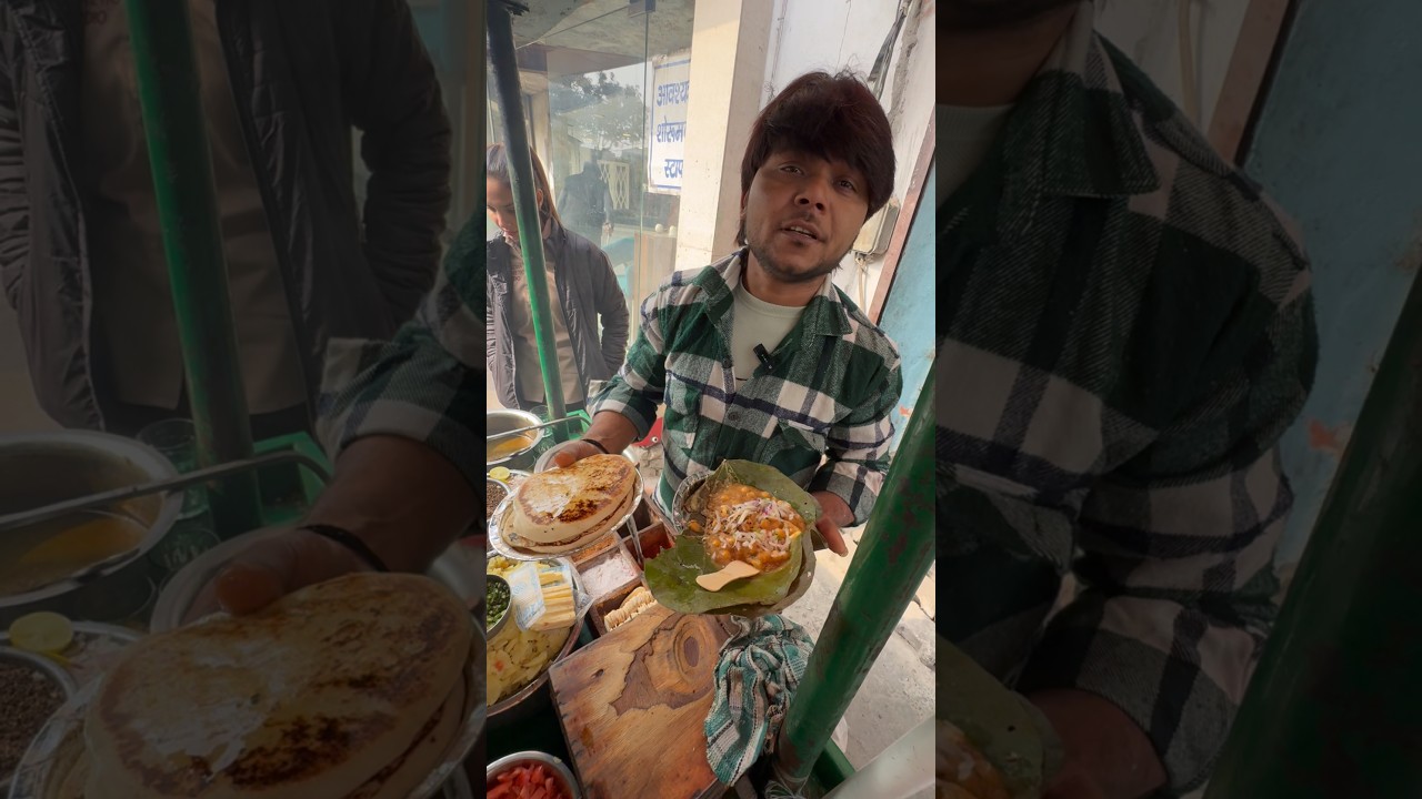 मात्र 30/-₹ में Famous Chole Kulche 😱🔥❤️#shorts #india #food #youtubeshorts #trendingshorts