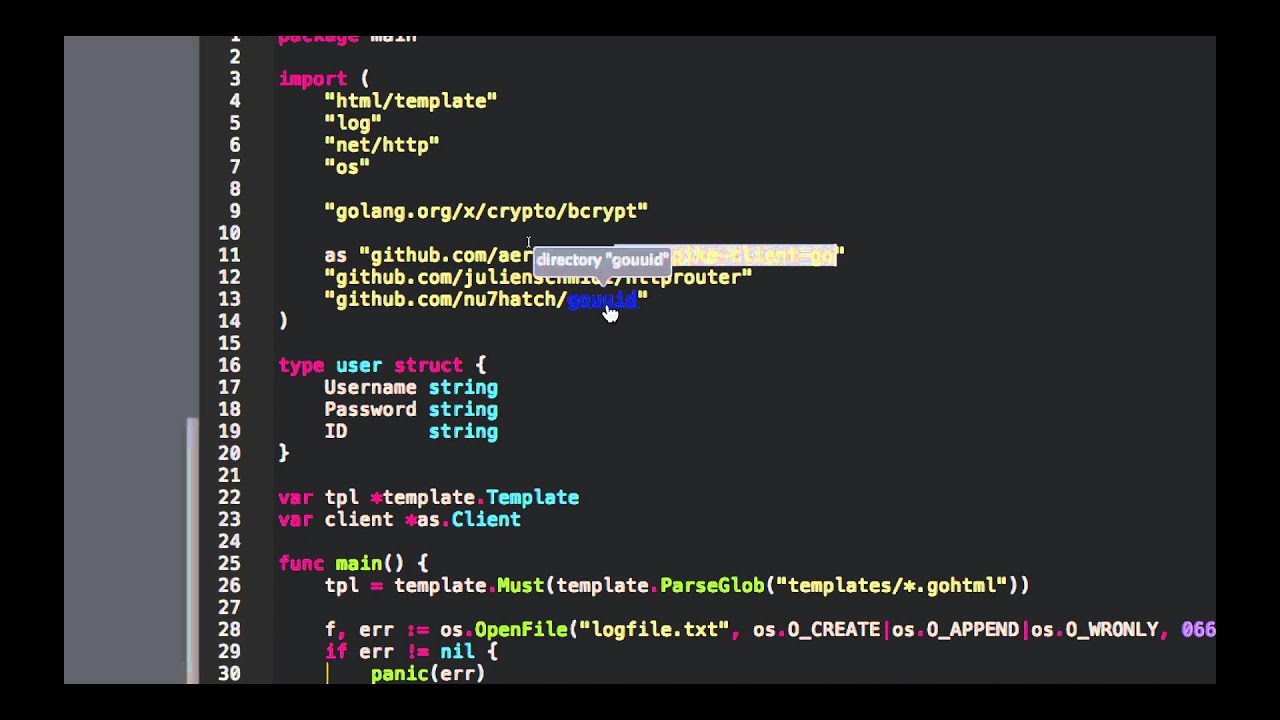Golang Aerospike