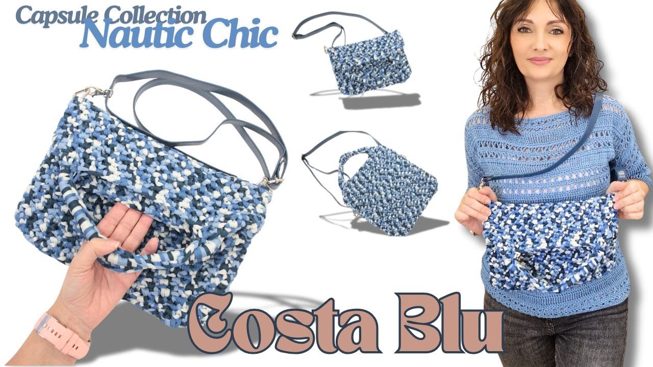 "Tutorial Lampo: Realizza la tua Borsa 'Costa Blu' e Stupisci Tutti! "