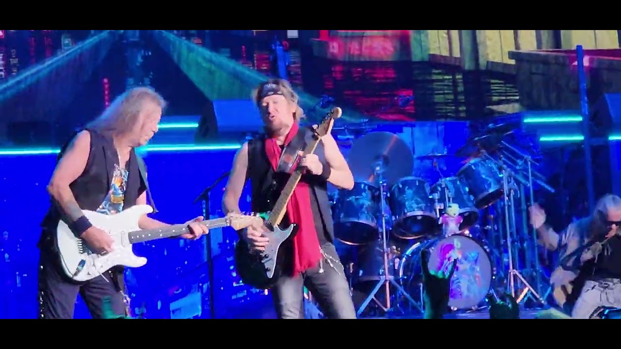 IRON MAIDEN in Las Vegas. @ Michelob ULTRA Arena.(Mandalay Bay Hotel)  The Future Past Tour 2024