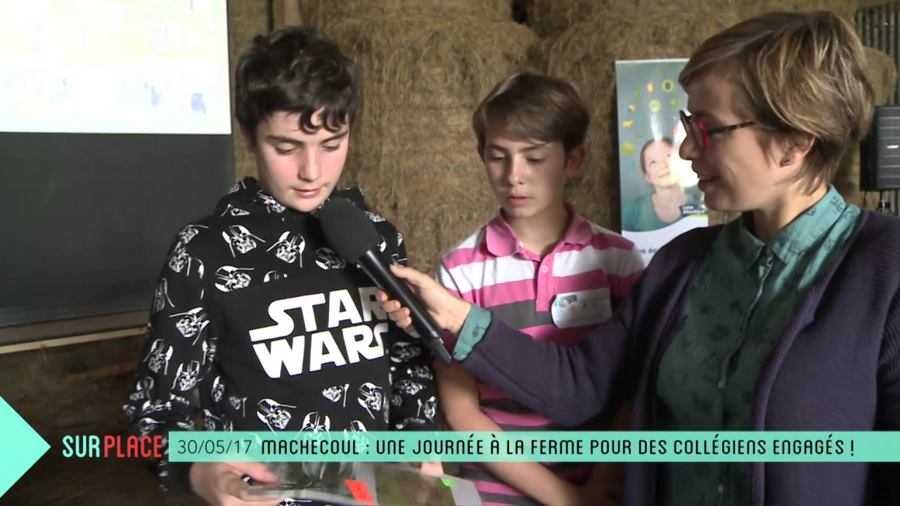 Sur Place à Machecoul avec des collégiens engagés (2/2)