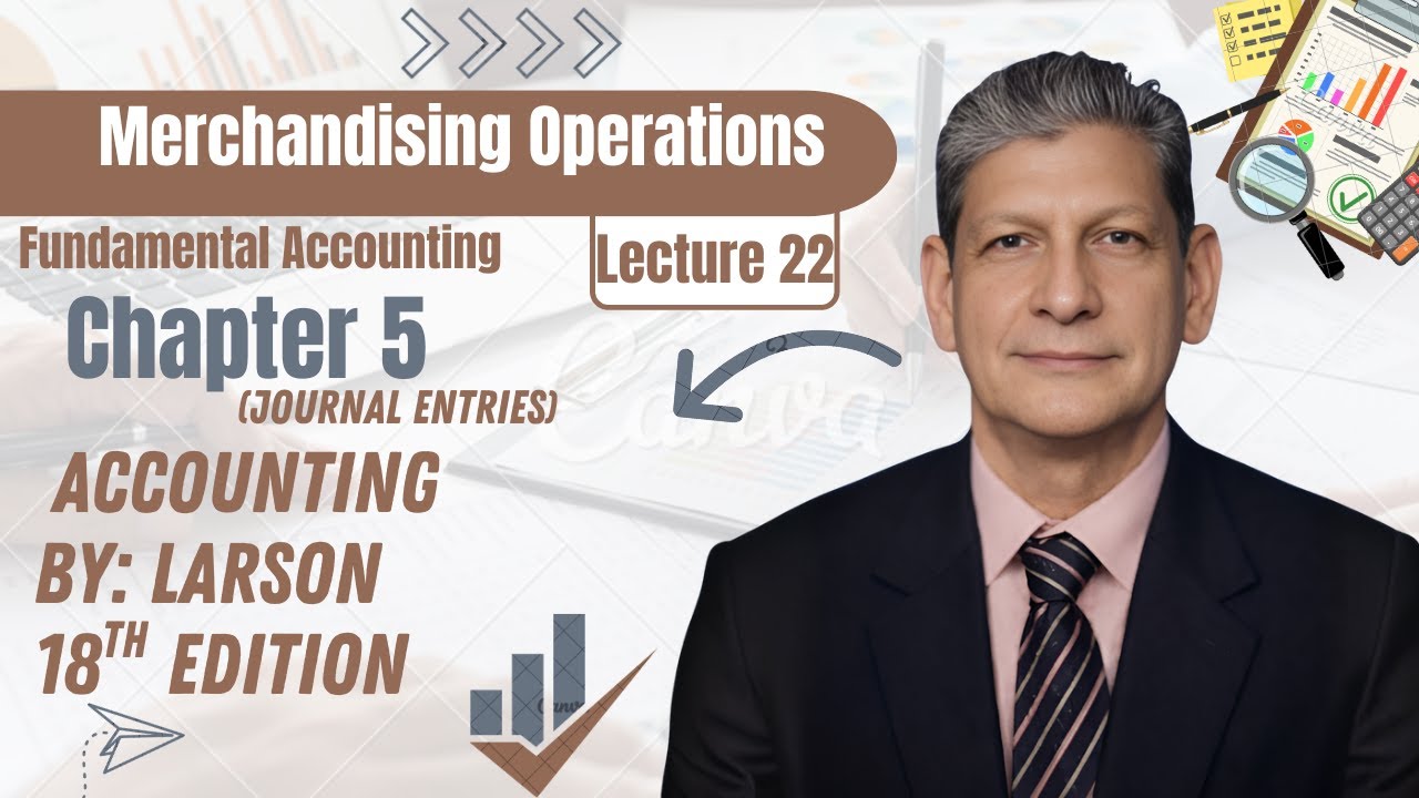 Journal Entries for Merchandising Business | Perpetual Inventory System | Larson Accounting