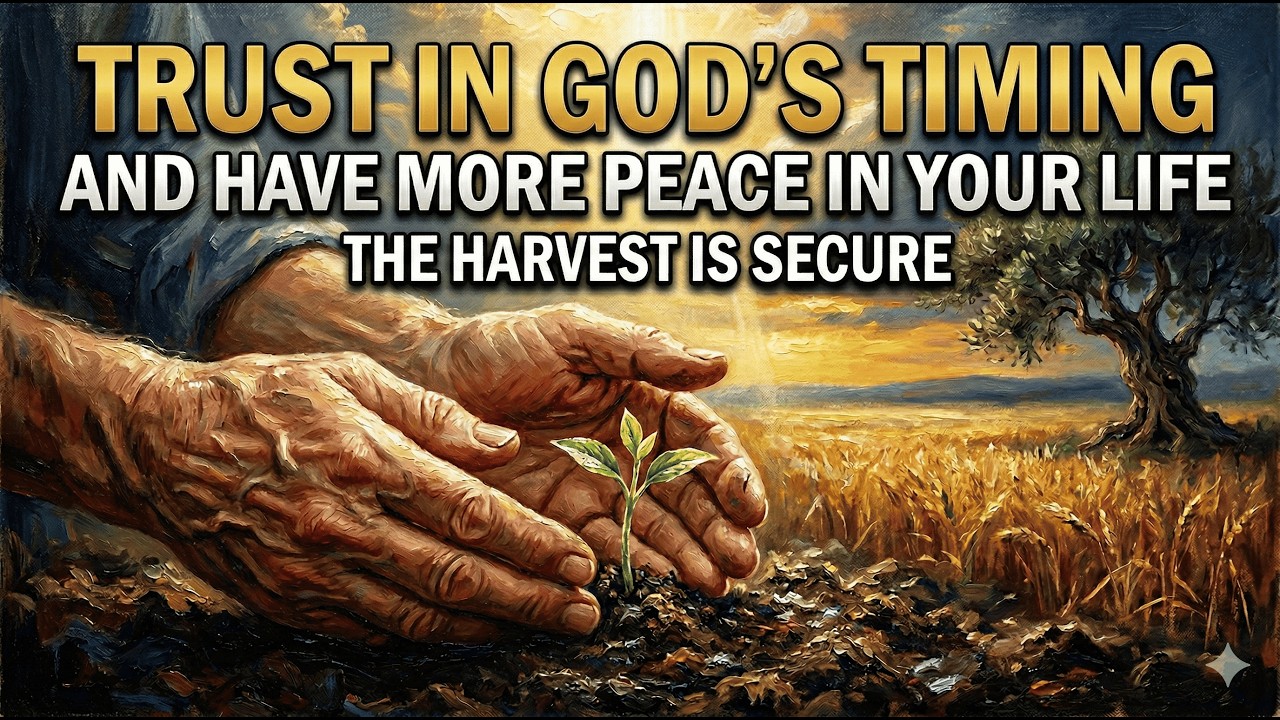 TRUST IN GOD'S TIMING AND HAVE MORE PEACE IN YOUR LIFE