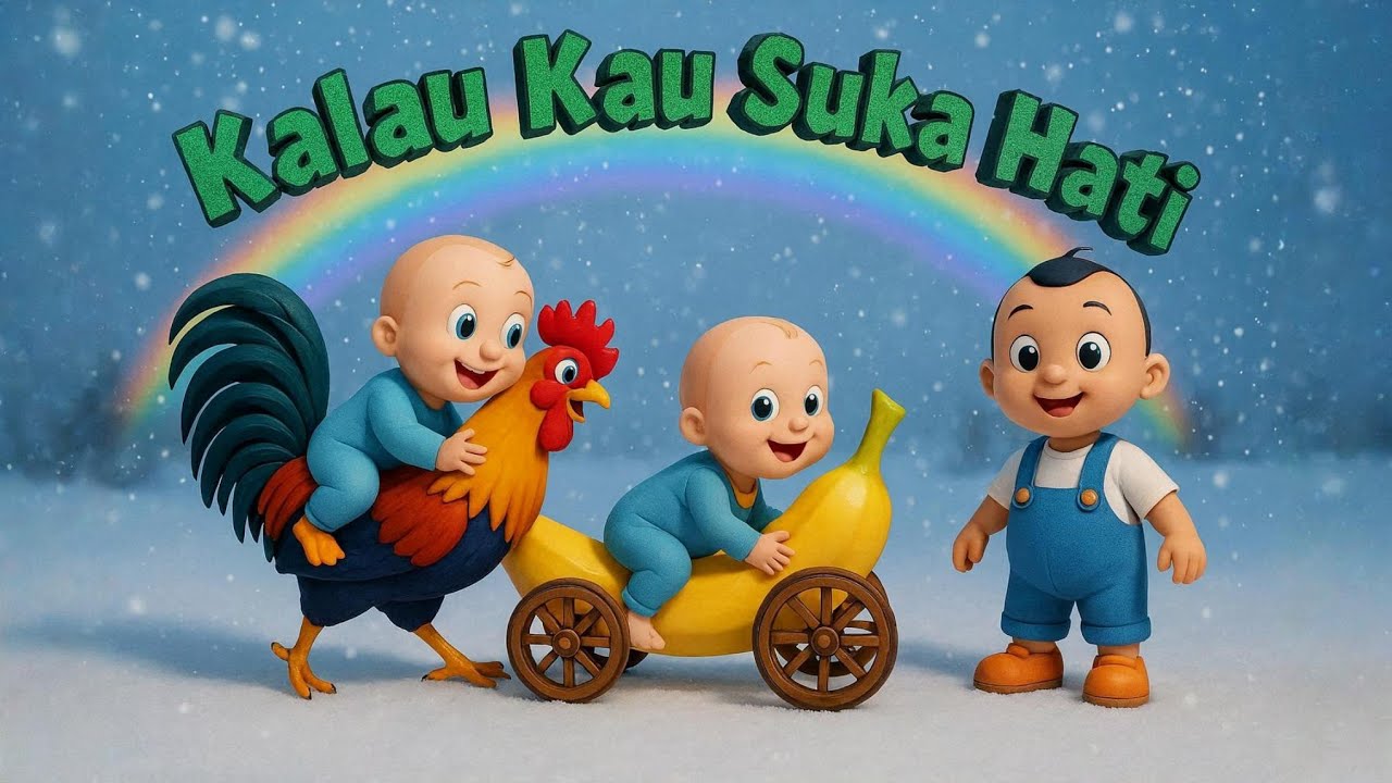 Lagu Anak – Kalau Kau Suka Hati Tepuk Tangan | Nursery Rhymes Indonesia | Lagu Edukatif Anak