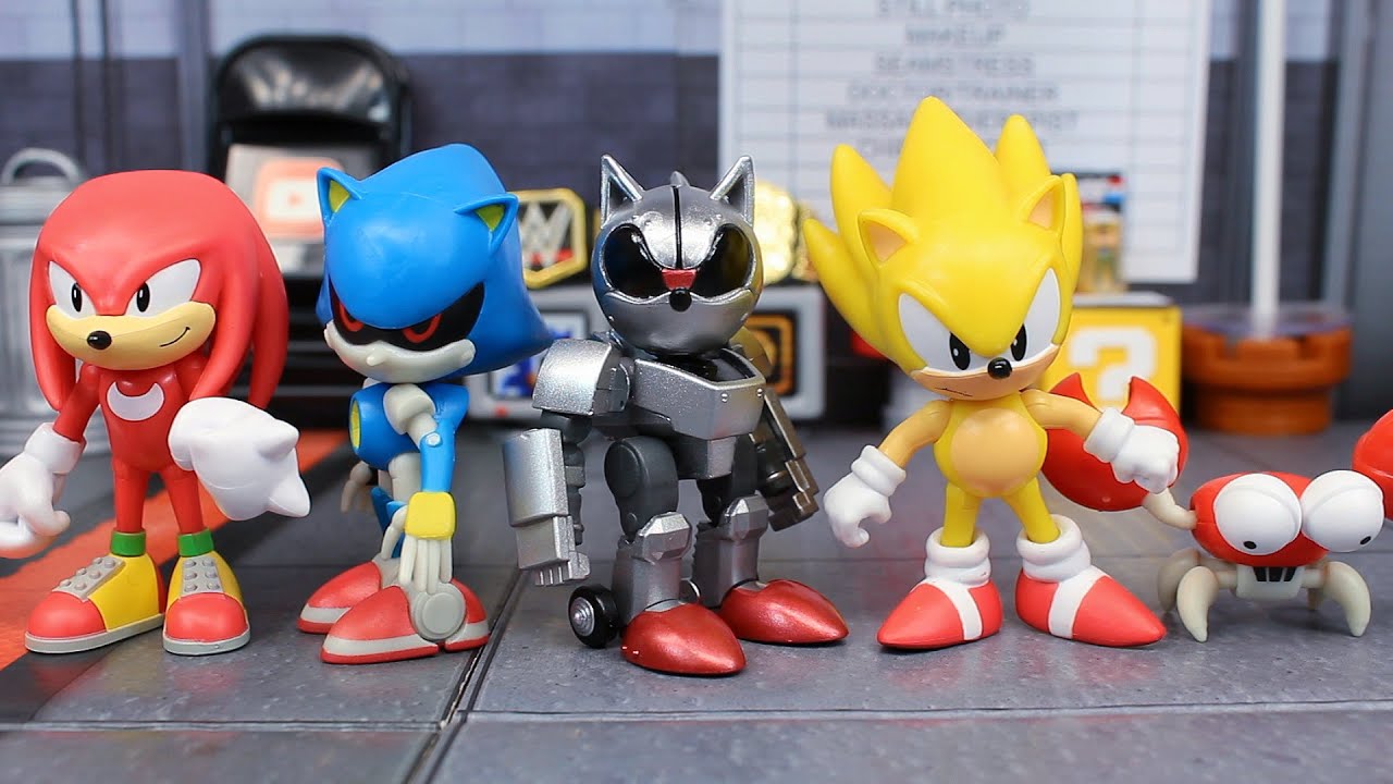 Jakks Pacific 2.5" Wave 15 Mecha Sonic Figure Review!