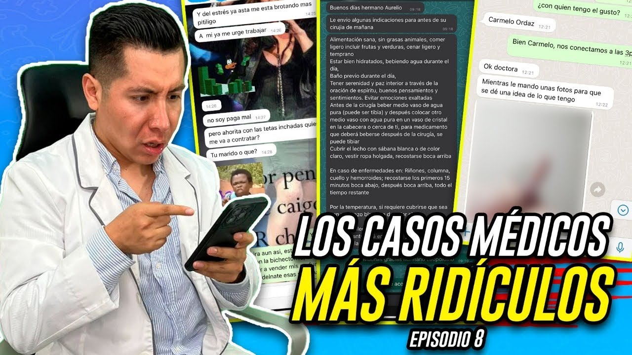 LOS CASOS MEDICOS MAS RIDICULOS | EPISODIO 8 | #CHISMEdicina