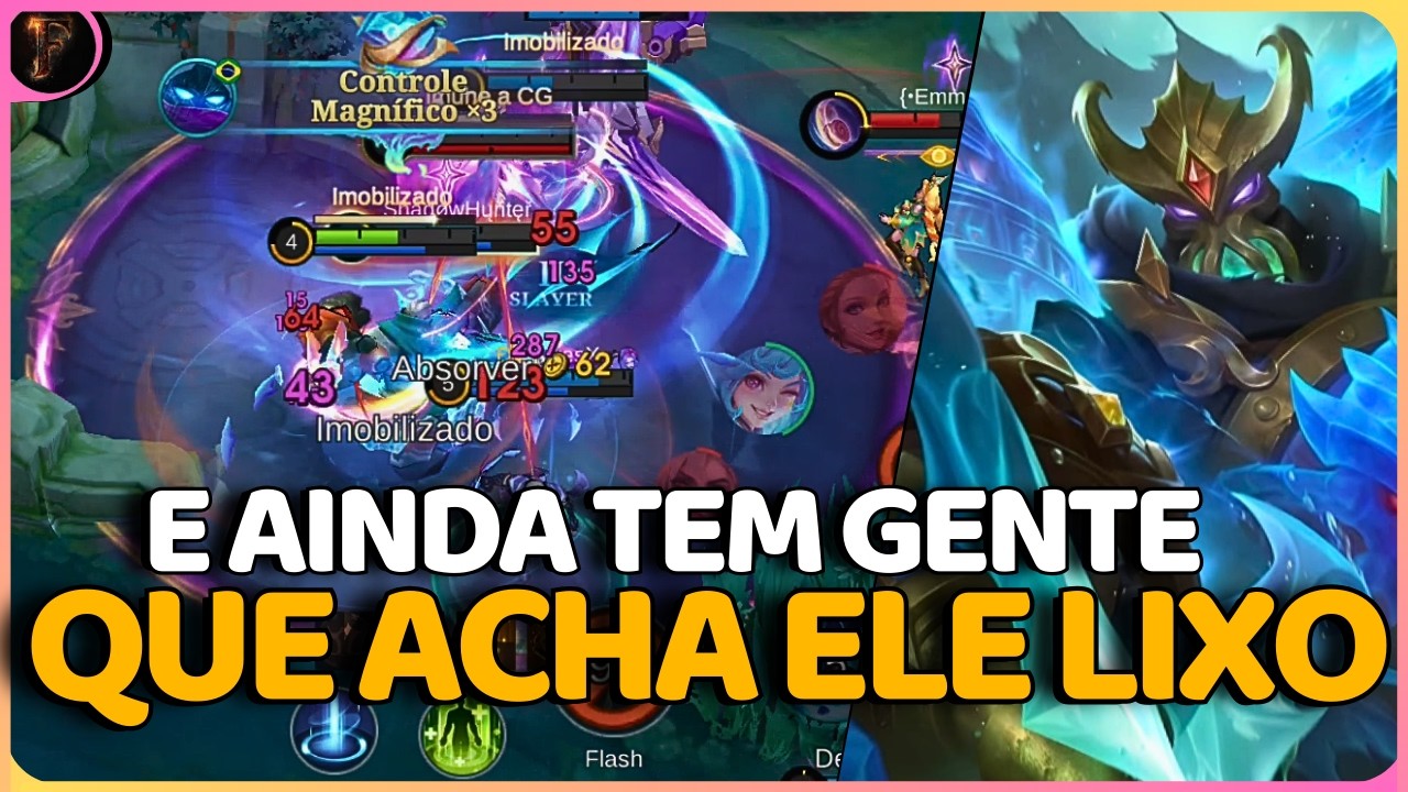 TOP GLOBAL ATLAS PASSANDO NA SUA TELA - ATLAS GAMEPLAY | Mobile Legends